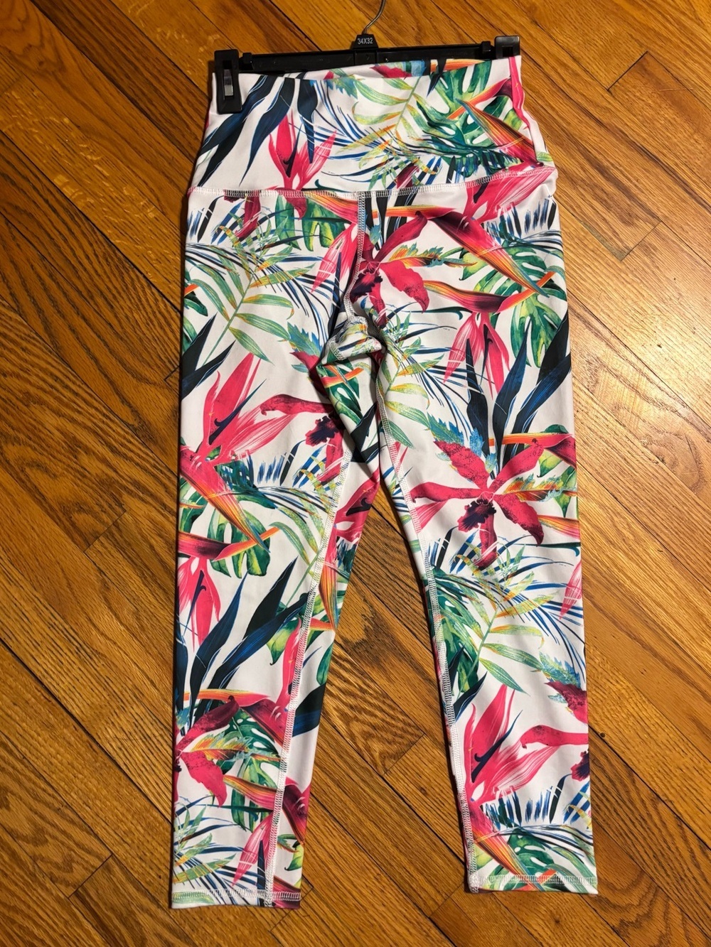 Evolution and Creation Tropical Print Leggings